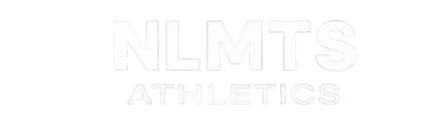 White 'NINNIS ATHLETICS' logo on a white background